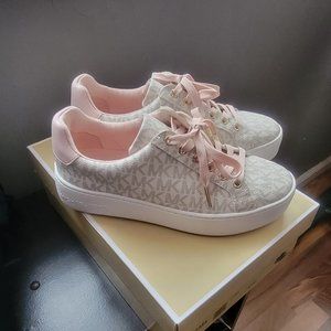 Womens Michael Kors Poppy Lace Up Shoes